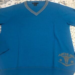 Vintage Diesel wool v-neck sweater